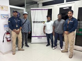 En San Andrés, frente a posible caso de trata, Migración Colombia efectúa retorno humanitario de tres personas de nacionalidad nicaragüense