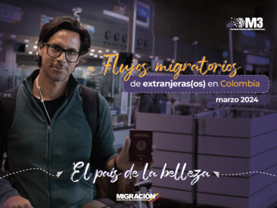 Informe de Flujos Migratorios de Extranjeros Marzo 2024