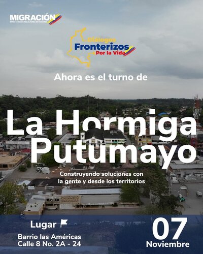 Relatoría del Diálogo Fronterizo por la Vida capítulo La Hormiga - 7 de septiembre de 2025