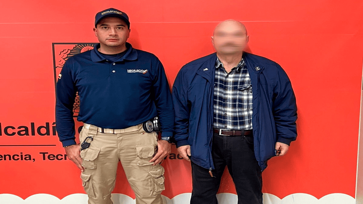 Hombre detenido por migración Colombia