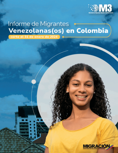 Informe de migrantes venezolanos en Colombia Marzo