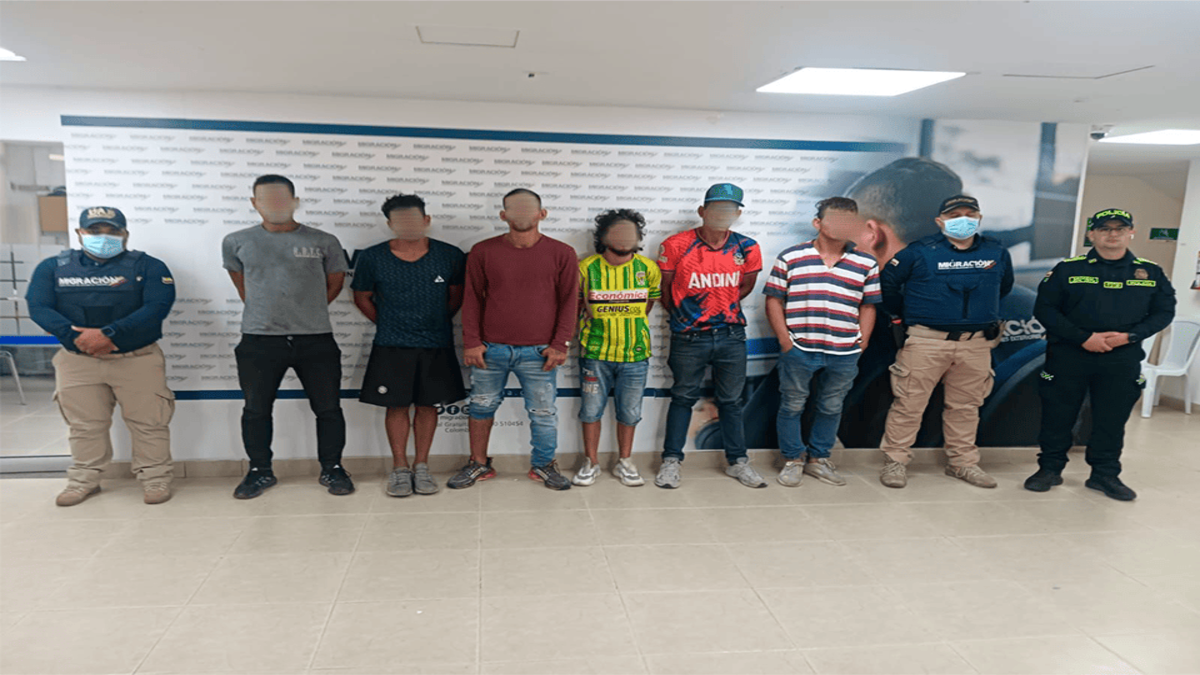 Capturados en Cúcuta 