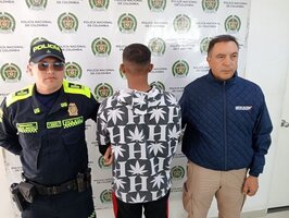 Operativo de las autoridades para atrapar a un extranjero con orden de captura por hurto agravado