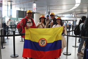 Así fue la salida de colombianos al Mundial FIFA 2026
