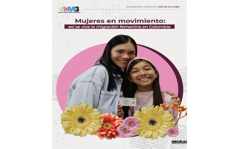 Portada de Mujeres en movimiento: Así se vive la migración femenina en Colombia