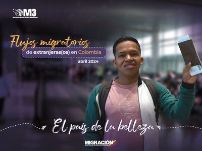 Informe de Flujos Migratorios de Extranjeros Abril 2024