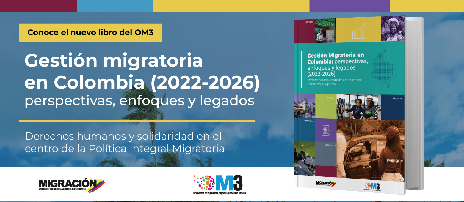 Portada de Libro Gestión migratoria en Colombia: perspectivas, enfoques y legados (2022-2026)