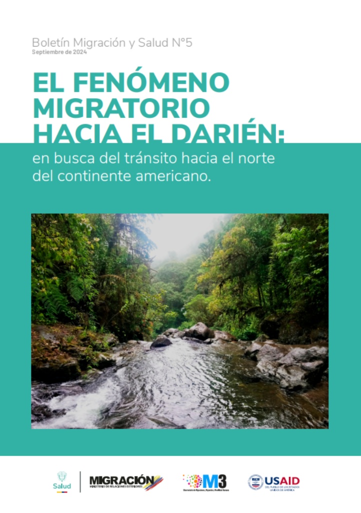 Portada de El Fenómeno Migratorio Hacia El Darién: en busca del tránsito hacia el norte del continente americano